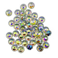 Glass Jewel Round 13mm Crystal AB