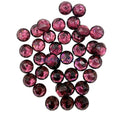 Glass Jewel Round 13mm Amethyst