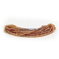 3 Cut 9/0 Dark Topaz Transparent Luster Preciosa Ornela Beads