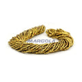 2 CUT 10/0 LIGHT GOLD SOFT METALLIC IRIS PRECIOSA ORNELA BEADS