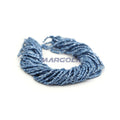 2 CUT 10/0 SLATE BLUE OPAQUE LUSTER PRECIOSA ORNELA BEADS