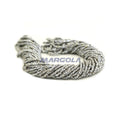 2 CUT 10/0 GREY OPAQUE LUSTER PRECIOSA ORNELA BEADS