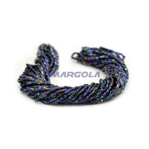 2 CUT 10/0 BLUE IRIS PRECIOSA ORNELA BEADS