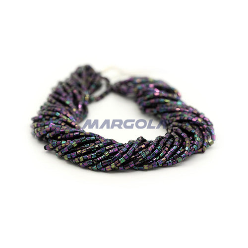 2 CUT 10/0 PURPLE IRIS PRECIOSA ORNELA BEADS