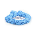 2 CUT 10/0 LT. BLUE TURQUOISE OPAQUE PRECIOSA ORNELA BEADS