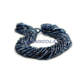 2 CUT 10/0 MONTANA SAPPHIRE TRANSPARENT LUSTER PRECIOSA ORNELA BEADS