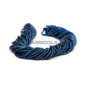 2 CUT 10/0 MONTANA SAPPHIRE SILVER LINED PRECIOSA ORNELA BEADS