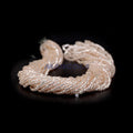 2 CUT 10/0 PALE PINK TRANSPARENT SILVER LINED PRECIOSA ORNELA BEADS