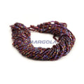 2 CUT 10/0 GARNET TRANSPARENT RAINBOW PRECIOSA ORNELA BEADS