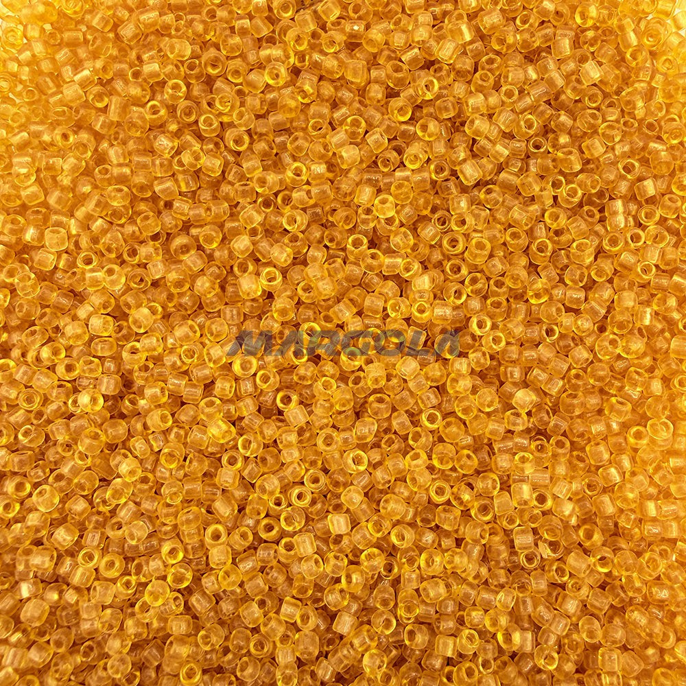 2 CUT 11/0 TOPAZ TRANSPARENT LOOSE PRECIOSA ORNELA BEADS