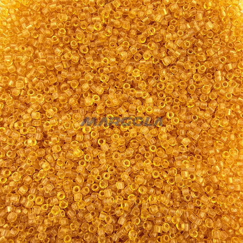 2 CUT 11/0 TOPAZ TRANSPARENT LOOSE PRECIOSA ORNELA BEADS