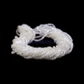 2 CUT 11/0 CRYSTAL TRANSPARENT LUSTER PRECIOSA ORNELA BEADS