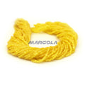 2 CUT 11/0 YELLOW SATIN PRECIOSA ORNELA BEADS