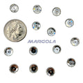 LOCHROSEN ROUND 9mm CRYSTAL