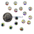 LOCHROSEN ROUND 9mm CRYSTAL AURORE BOREALE