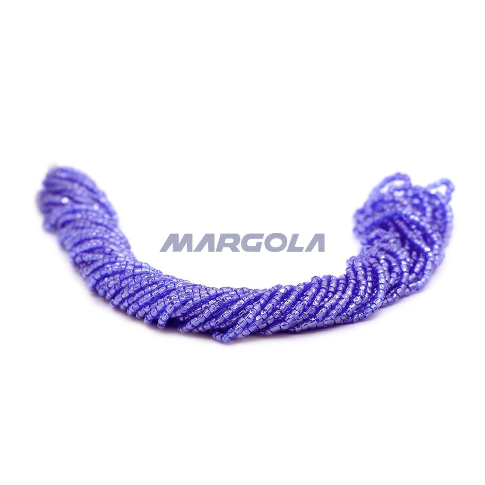 3 Cut 9/0 Sapphire Transparent Silver Lined Preciosa Ornela Beads