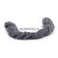 3 Cut 9/0 Crystal Luster Black Lined Preciosa Ornela Beads