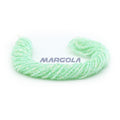 3 Cut 9/0 Crystal Luster Light Green Lined Preciosa Ornela Beads