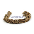 3 Cut 9/0 Bronze Metallic Preciosa Ornela Beads