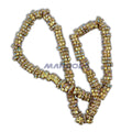 Czech Rhinestone Squaredelles - Crystal AB / Gold