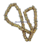 Czech Rhinestone Squaredelles - Crystal AB / Gold