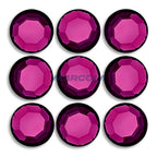 Preciosa & Jablonex Hot Fix Extra 2-Cut Glass Chaton Rose Flatback Rhinestones 20ss