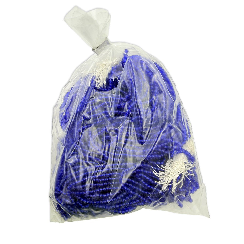 CLEARANCE SEED HANK 7/0 COBALT TRANSPARENT PRECIOSA ORNELA BEADS