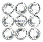 Preciosa & Jablonex Hot Fix Extra 2-Cut Glass Chaton Rose Flatback Rhinestones 8ss