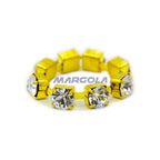 CZECH RHINESTONE CHAIN MACHINE CUT CRYSTAL - 8.5ss