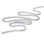 CZECH RHINESTONE CHAIN MACHINE CUT CRYSTAL - 29ss