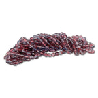 Faceted Czech Glass Fire Polished Multi Color Beads (Crystal, Padparadscha & Light Amethyst)