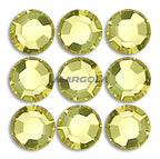 Preciosa & Jablonex Hot Fix Extra 2-Cut Glass Chaton Rose Flatback Rhinestones 40ss