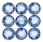 Preciosa & Jablonex Hot Fix Extra 2-Cut Glass Chaton Rose Flatback Rhinestones 12ss