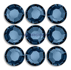 Preciosa & Jablonex Hot Fix Extra 2-Cut Glass Chaton Rose Flatback Rhinestones 40ss
