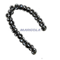 Chunky Rondelle Large Hole Lampwork Glass Beads - P12034