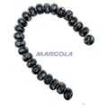 Chunky Rondelle Large Hole Lampwork Glass Beads - P12039