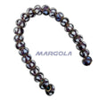 Chunky Rondelle Large Hole Lampwork Glass Beads - P12081