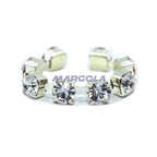 CZECH RHINESTONE CHAIN MACHINE CUT CRYSTAL - 12ss