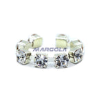 CZECH RHINESTONE CHAIN MACHINE CUT CRYSTAL - 14.5ss