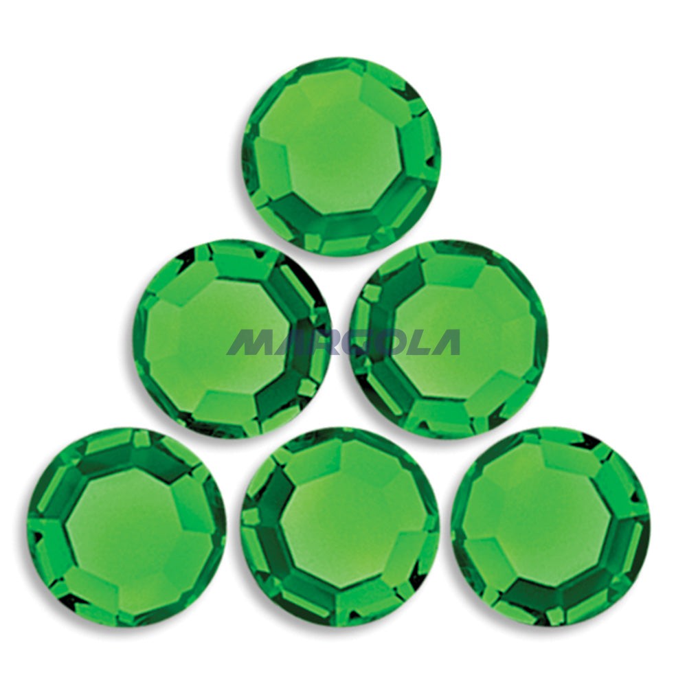 Preciosa & Jablonex Hot Fix Extra 2-Cut Glass Chaton Rose Flatback Rhinestones 40ss