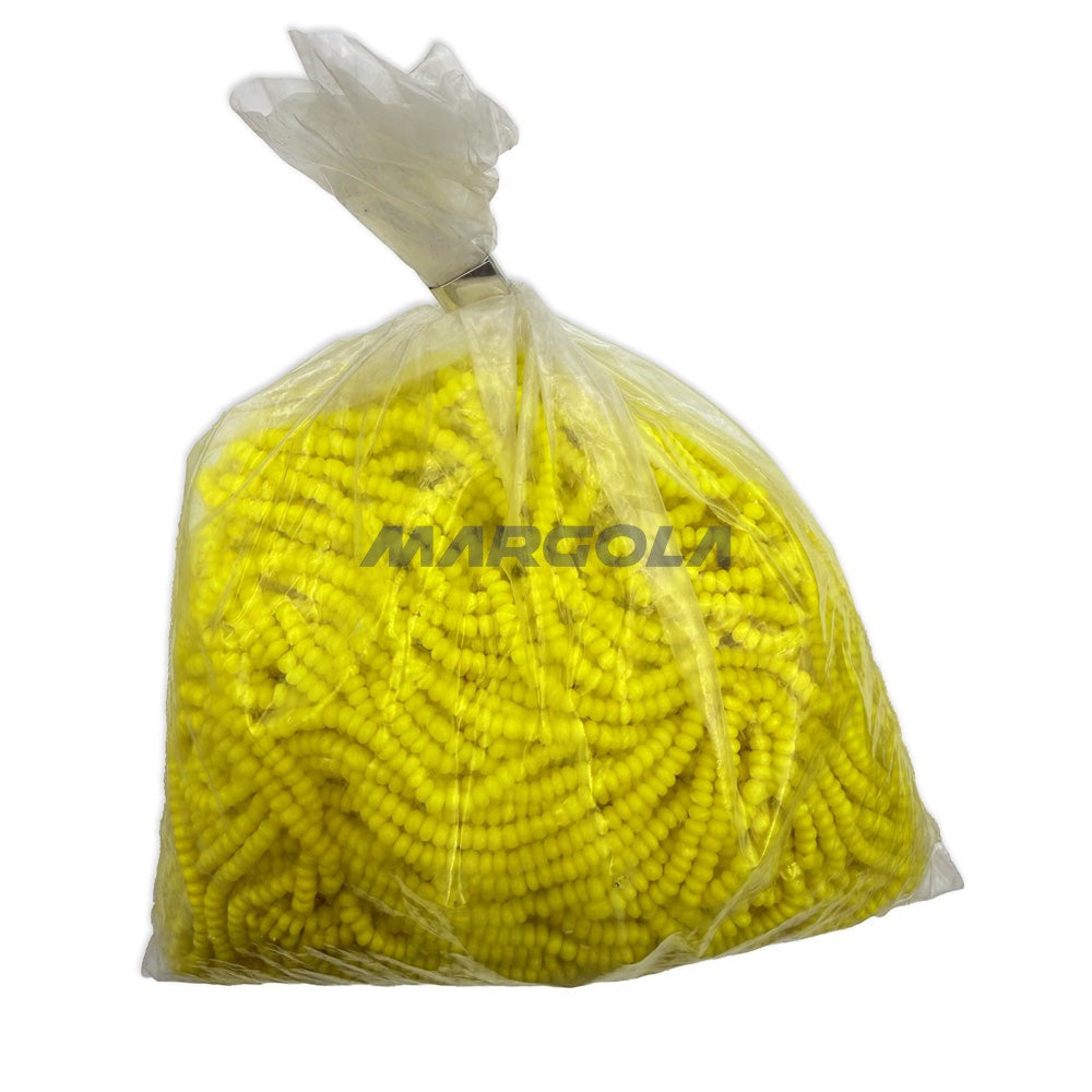 CLEARANCE SEED HANK 7/0 YELLOW OPAQUE PRECIOSA ORNELA BEADS