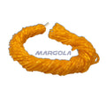 BUGLE #2 (4.5mm) ORANGE SATIN PRECIOSA ORNELA BEADS
