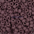 Czech Glass Crow Beads 9mm MAUVE