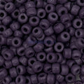 Czech Glass Crow Beads 9mm PURPLE