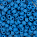 Czech Glass Crow Beads 9mm BLUE