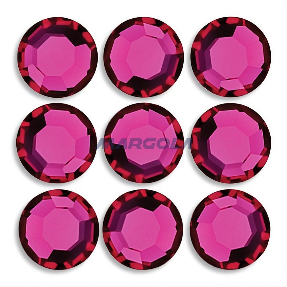 Margola Flat Back Prime Acrylic Rhinestone 20ss FUCHSIA