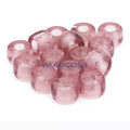 Czech Glass Roller Beads 6mm LIGHT AMETHYST TRANSPARENT