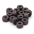Czech Glass Roller Beads 9mm SOFT DARK PURPLE