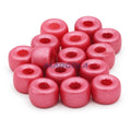 Czech Glass Roller Beads 9mm SOFT RED