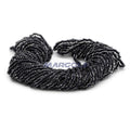 SEED 10/0 Crystal Luster Black Lined PRECIOSA ORNELA BEADS
